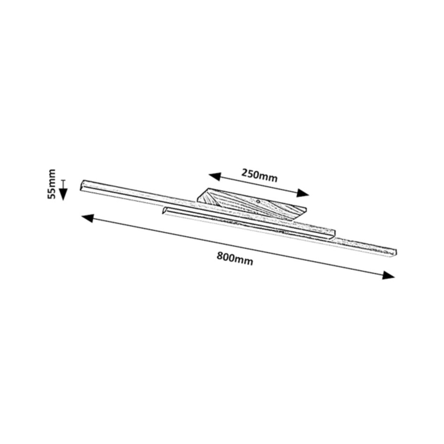 Rabalux - LED Laevalgusti LED/21W/230V 4000K pöök
