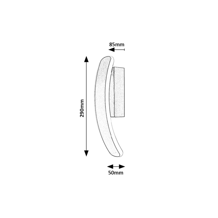 Rabalux - LED Seinavalgusti LED/12W/230V