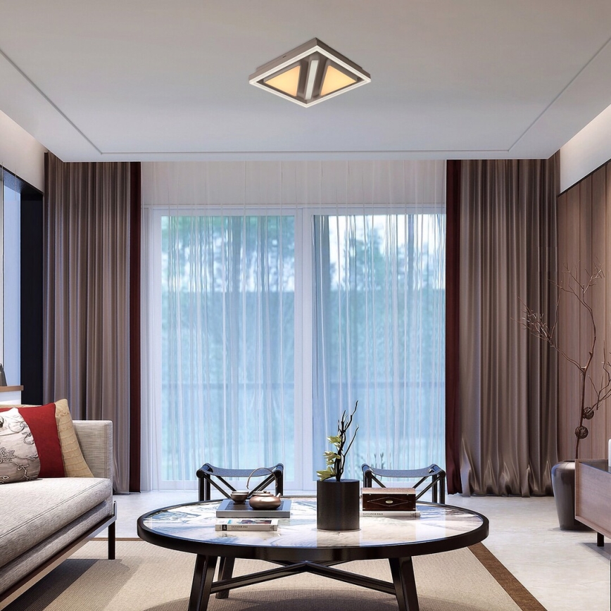 Rabalux - LED hämardatav laevalgusti LED/73W/230V 40x40 cm + kaugjuhtimispult