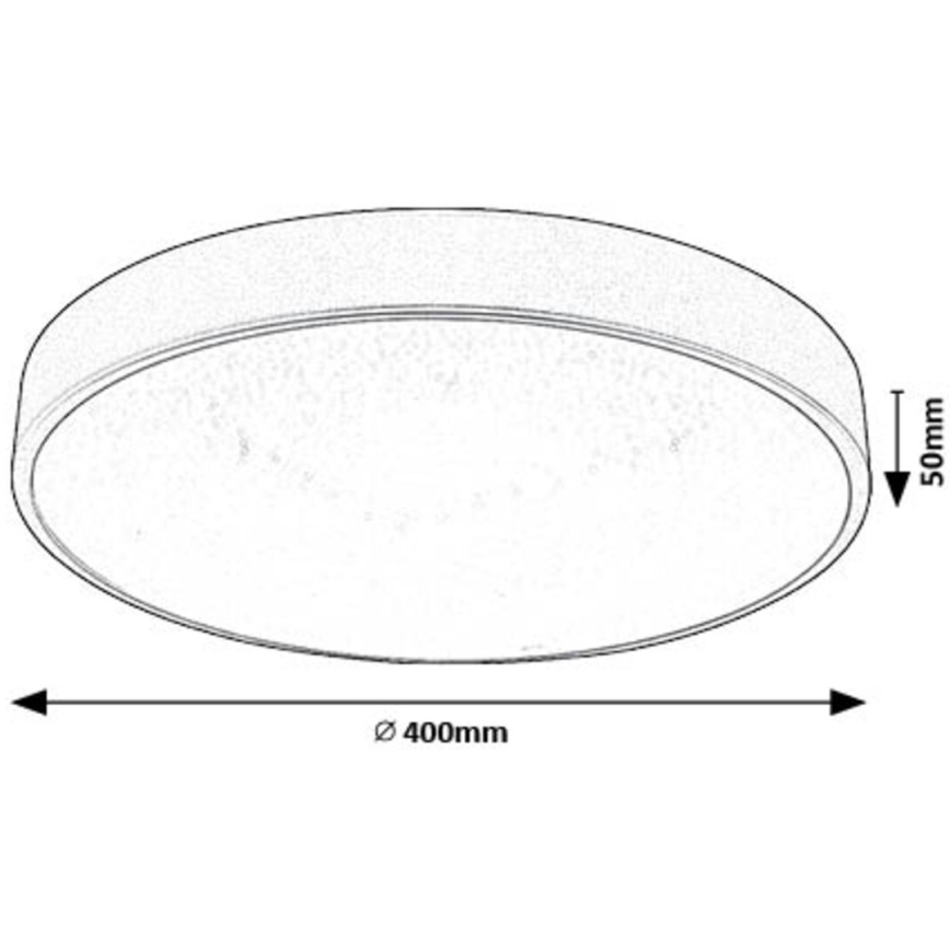 Rabalux - LED Laevalgusti LED/24W/230V 4000K d. 40 cm