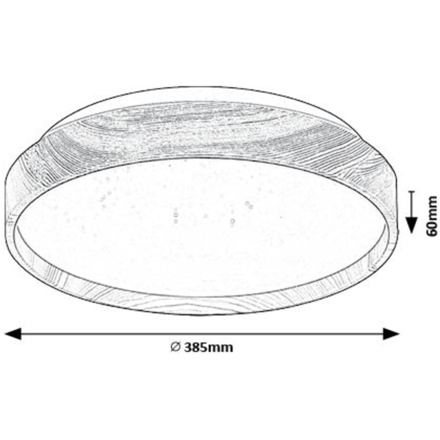 Rabalux - LED Laevalgusti LED/24W/230V 3000K d. 38 cm