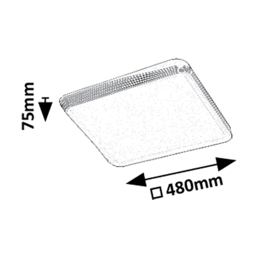 Rabalux - LED Laevalgusti LED/40W/230V 3000K
