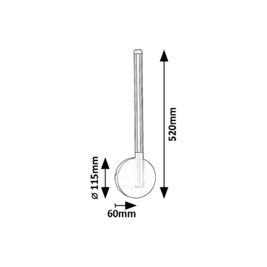 Rabalux - LED Seinavalgusti LED/6W/230V