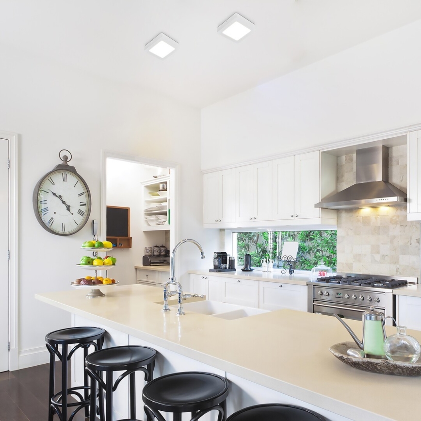 Rabalux - LED Laevalgusti LED/7W/230V 4000K 12x12 cm valge