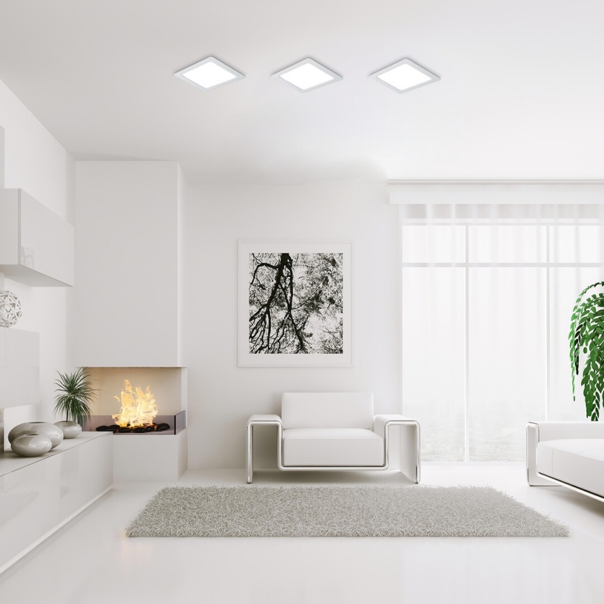 Rabalux - LED Süvistatav valgusti LED/3W/230V 3000K 9x9 cm valge
