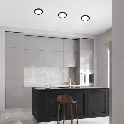 Rabalux - LED Süvistatav valgusti LED/3W/230V d. 9 cm must