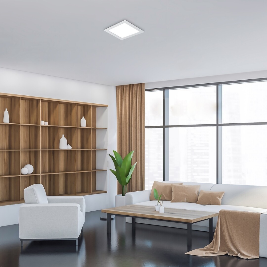 Rabalux - LED Süvistatav valgusti LED/18W/230V 22x22 cm valge