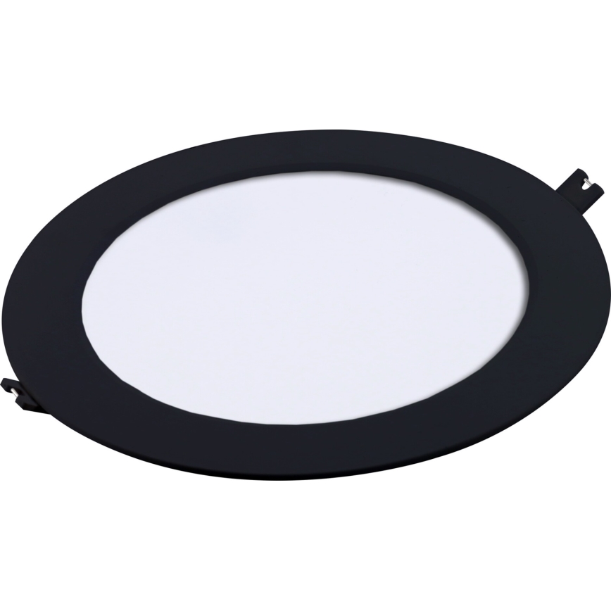 Rabalux - LED Süvistatav valgusti LED/18W/230V d. 22 cm must