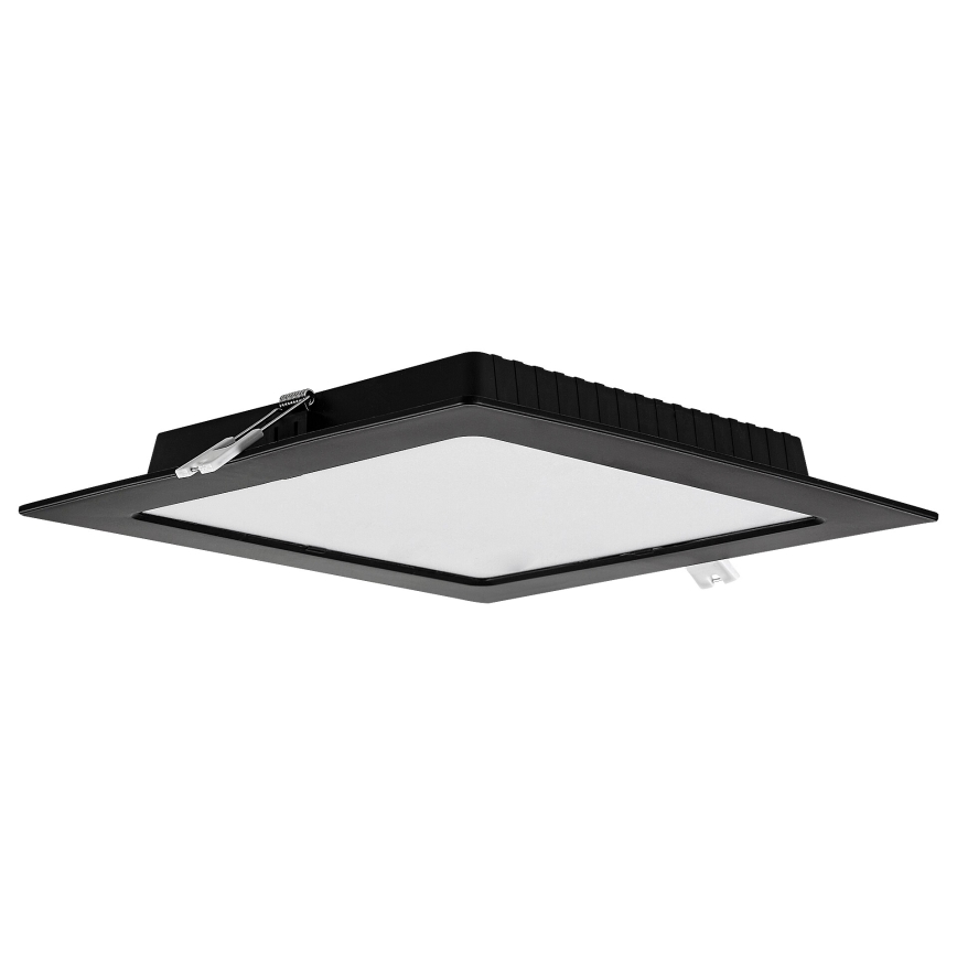 Rabalux - LED Süvistatav valgusti LED/18W/230V 22x22 cm must