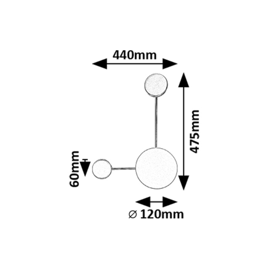 Rabalux - LED Seinavalgusti LED/7W/230V 3000K