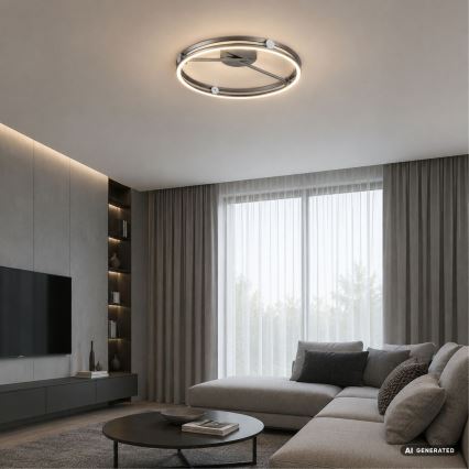 Rabalux - LED hämardatav laevalgusti LED/60W/230V 3000–6500K Ø 50 cm hall + kaugjuhtimispult