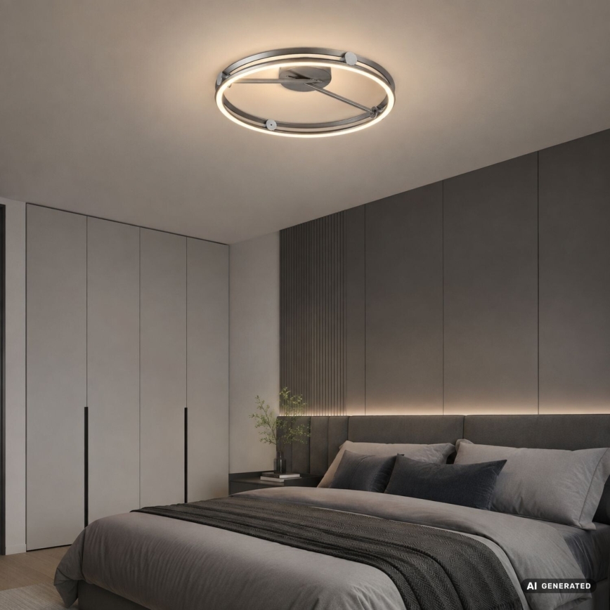Rabalux - LED hämardatav laevalgusti LED/60W/230V 3000–6500K Ø 50 cm hall + kaugjuhtimispult
