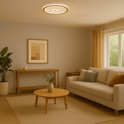 Rabalux - hämardatav LED-laelamp LED/34W/230V 3000-6500K läbimõõt 51 cm + kaugjuhtimispult