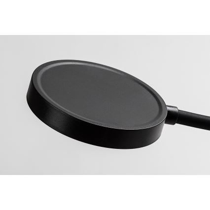 Rabalux - hämardatav LED-seinavalgusti LED/4W/230V USB-pordiga pistikuga, must