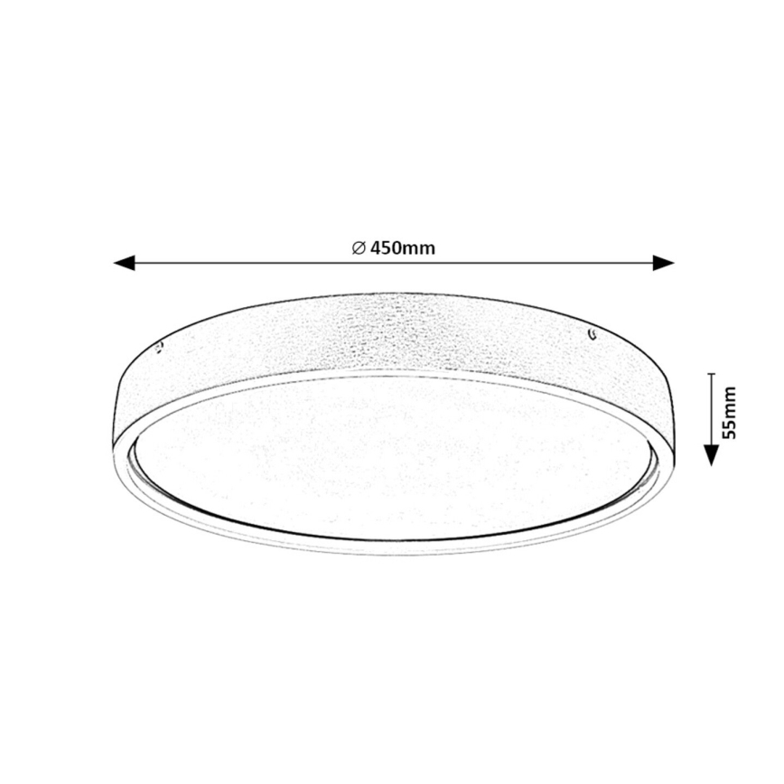 Rabalux - LED Laevalgusti LED/37W/230V
