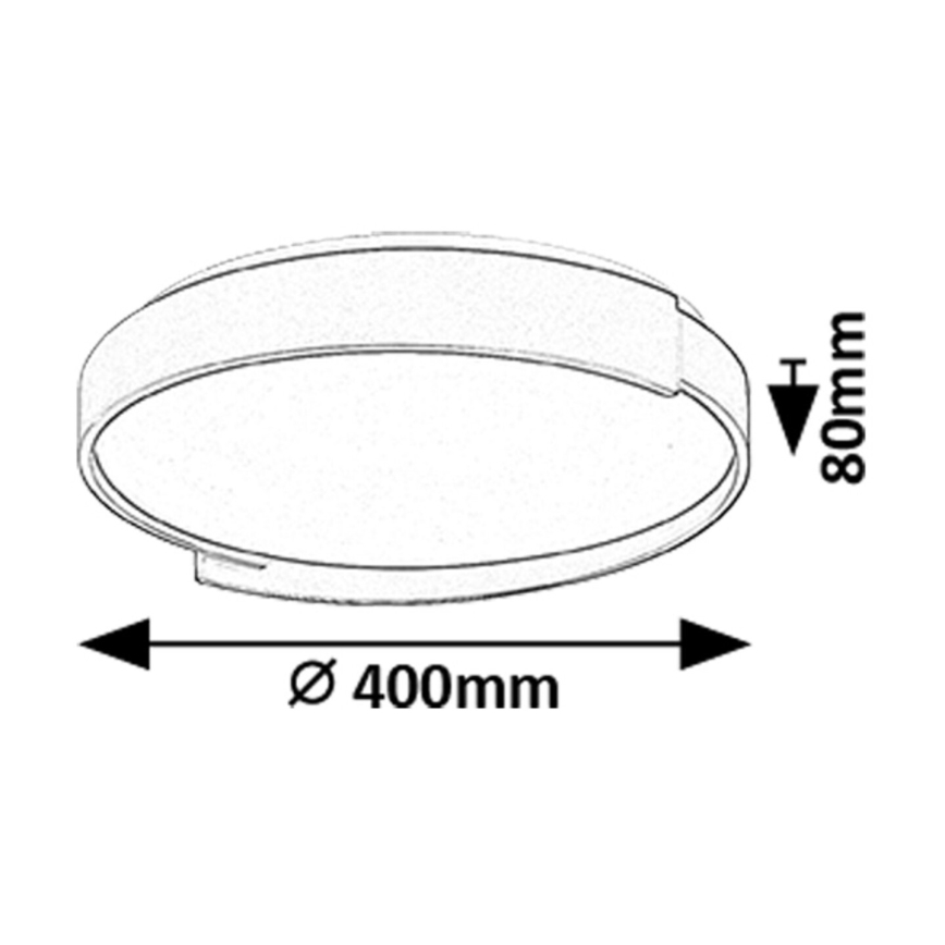 Rabalux - LED Hämardatav laevalgusti LED/24W/230V 3000-6500K + kaugjuhtimispult