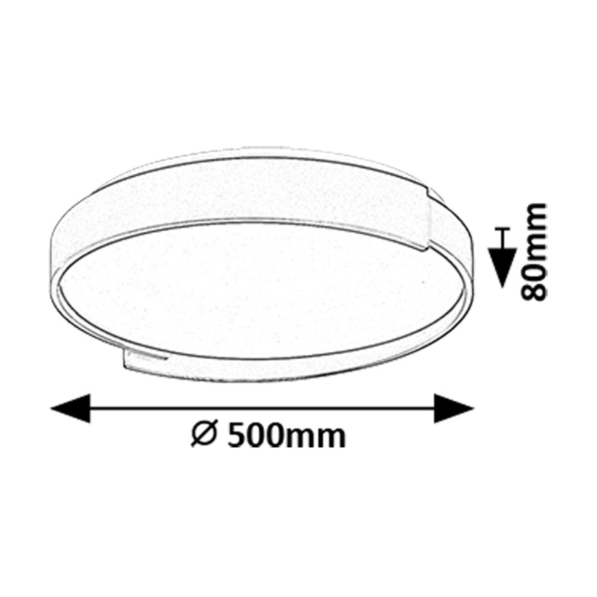 Rabalux - LED Hämardatav laevalgusti LED/48W/230V 3000-6500K + kaugjuhtimispult