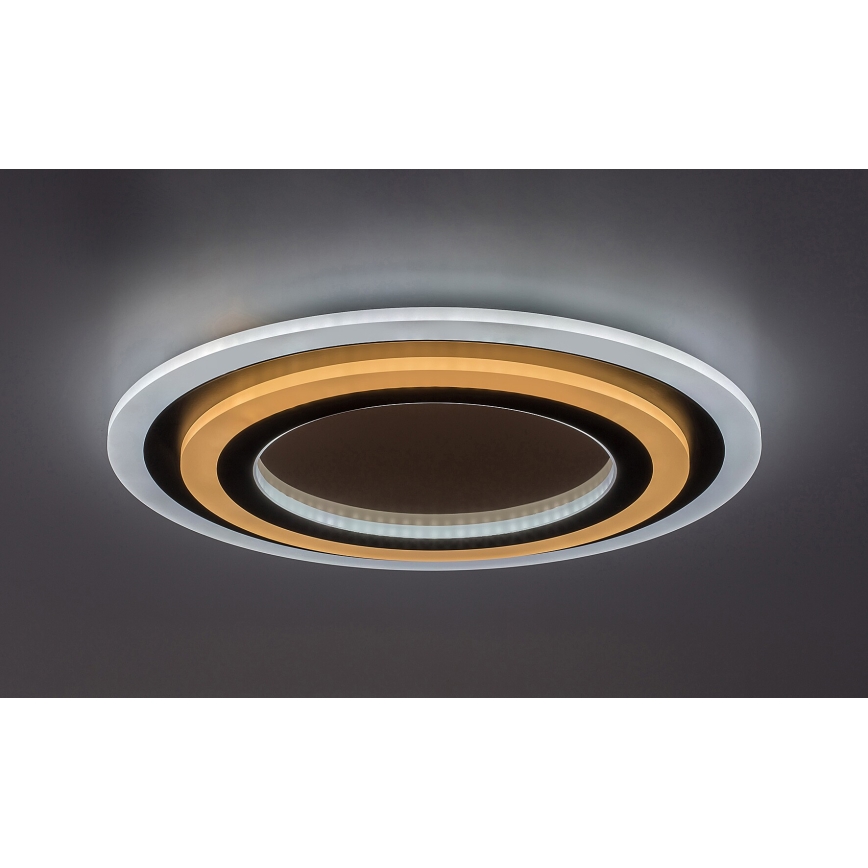 Rabalux - LED Hämardatav laevalgusti LED/56W/230V 3000/4000/6000K matt kroom/must + kaugjuhtimispult