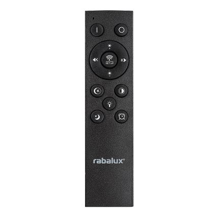 Rabalux - LED Hämardatav laevalgusti LED/56W/230V 3000/4000/6000K matt kroom/must + kaugjuhtimispult