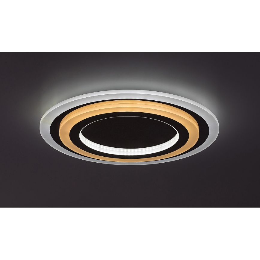 Rabalux - LED Hämardatav laevalgusti LED/56W/230V 3000/4000/6000K matt kroom + kaugjuhtimispult