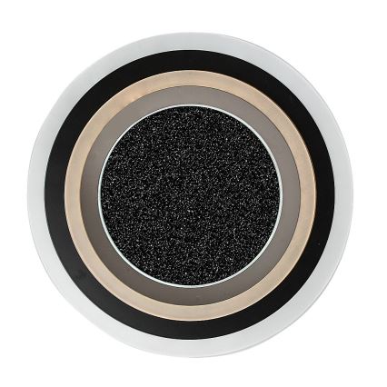 Rabalux - LED hämardatav laelamp LED/56W/230V 3000/4000/6000K must + kaugjuhtimispult Ø 45 cm