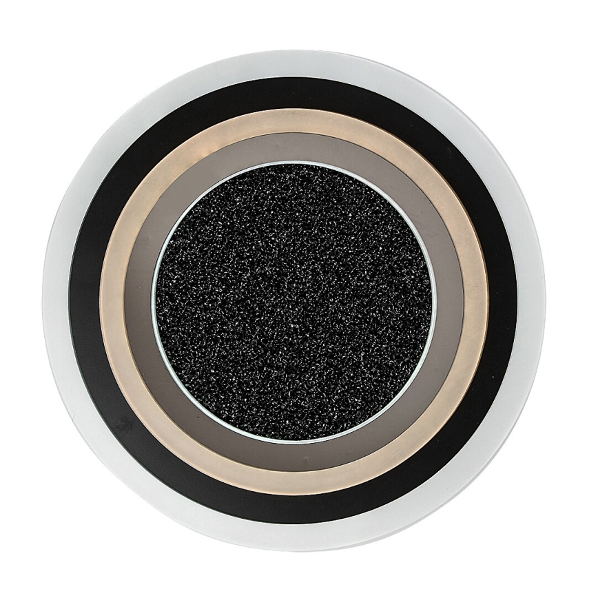 Rabalux - LED hämardatav laelamp LED/56W/230V 3000/4000/6000K must + kaugjuhtimispult Ø 45 cm