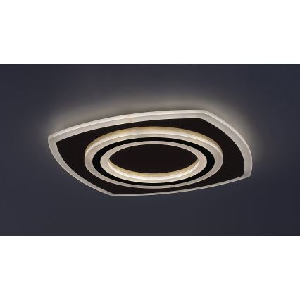 Rabalux - LED Hämardatav laevalgusti LED/60W/230V 3000/4000/6000K matt kroom/must + kaugjuhtimispult