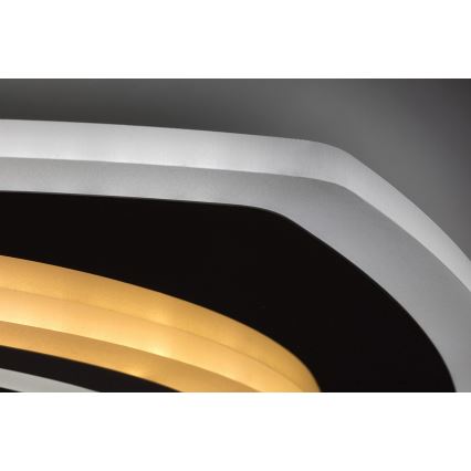 Rabalux - LED hämardatav laelamp LED/60W/230V 3000/4000/6000K mattkroom + kaugjuhtimispult 48x48 cm