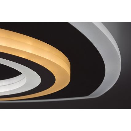 Rabalux - LED hämardatav laelamp LED/60W/230V 3000/4000/6000K mattkroom + kaugjuhtimispult 48x48 cm