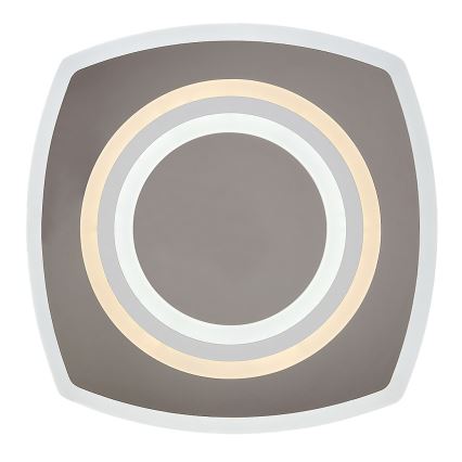 Rabalux - LED hämardatav laelamp LED/60W/230V 3000/4000/6000K mattkroom + kaugjuhtimispult 48x48 cm