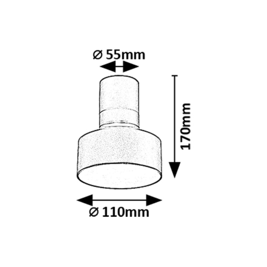 Rabalux - LED Laevalgusti LED/10W/230V 3000K must