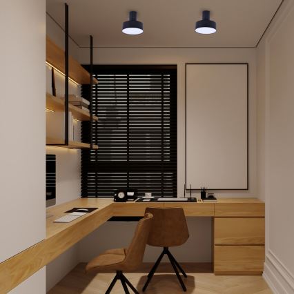 Rabalux - LED laevalgusti LED/16W/230V 3000K must Ø 14 cm