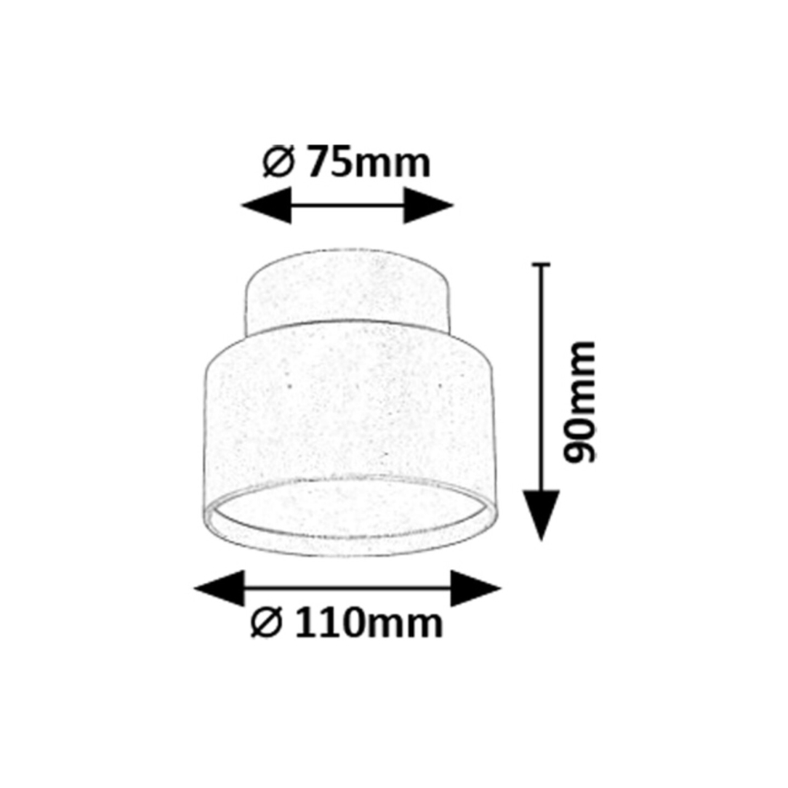 Rabalux - LED laelamp 16W/230V 3000K, valge, Ø 11 cm