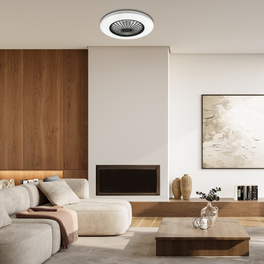 Rabalux - LED Hämardatav laeventilaator valgustiga LED/48W/230V 3000-6500K + kaugjuhtimispult
