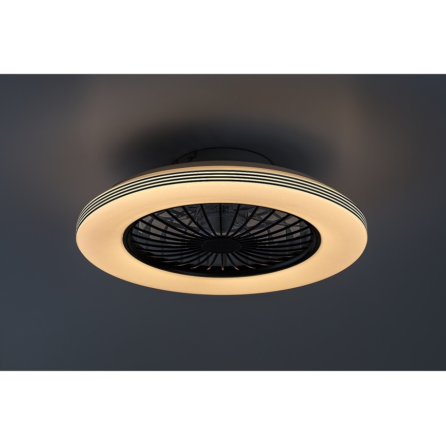 Rabalux - LED Hämardatav laeventilaator valgustiga LED/48W/230V 3000-6500K + kaugjuhtimispult