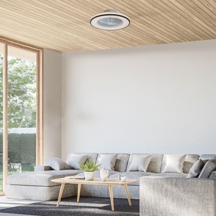 Rabalux - LED Hämardatav laeventilaator valgustiga LED/48W/230V 3000-6500K + kaugjuhtimispult
