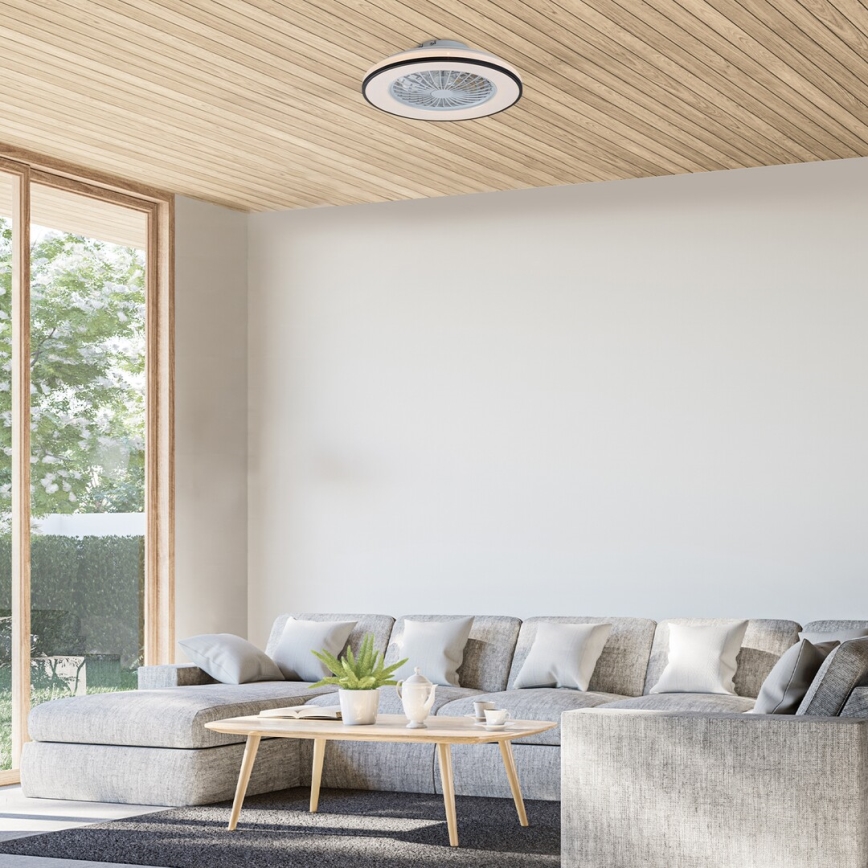 Rabalux - LED Hämardatav laeventilaator valgustiga LED/48W/230V 3000-6500K + kaugjuhtimispult