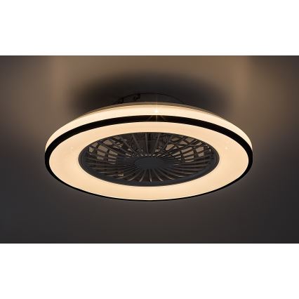 Rabalux - LED Hämardatav laeventilaator valgustiga LED/48W/230V 3000-6500K + kaugjuhtimispult