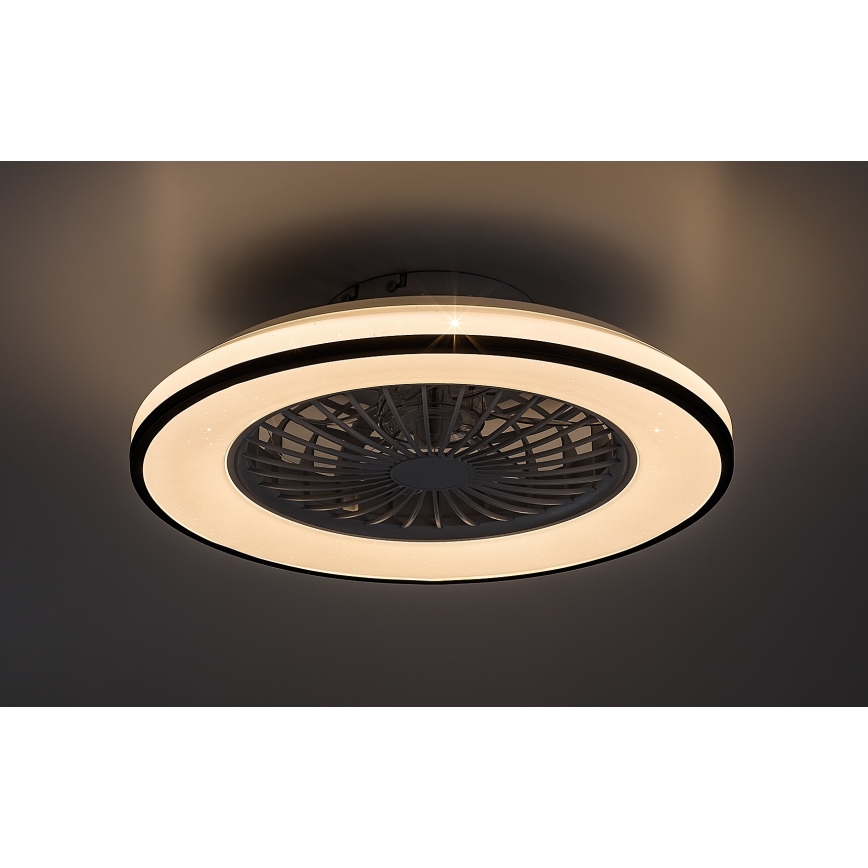 Rabalux - LED Hämardatav laeventilaator valgustiga LED/48W/230V 3000-6500K + kaugjuhtimispult
