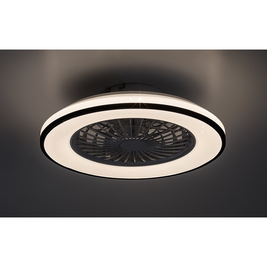 Rabalux - LED Hämardatav laeventilaator valgustiga LED/48W/230V 3000-6500K + kaugjuhtimispult