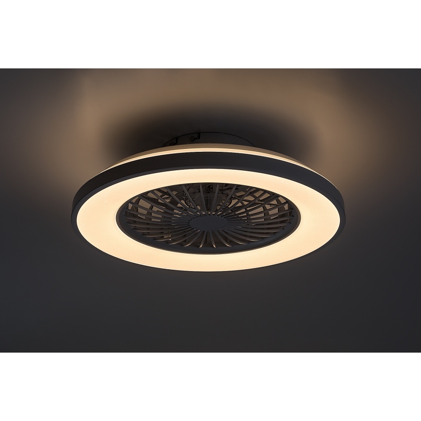 Rabalux - LED Hämardatav laeventilaator valgustiga LED/48W/230V 3000-6500K + kaugjuhtimispult