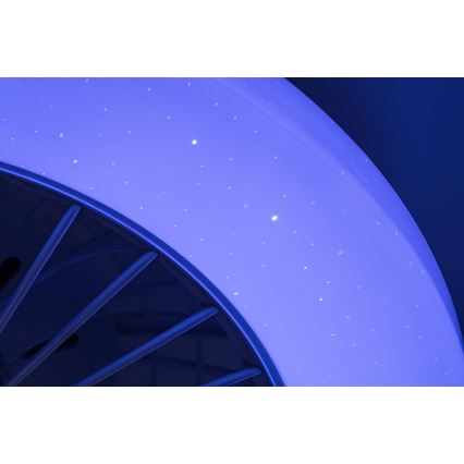 Rabalux - LED RGB Hämardatav laeventilaator valgustiga LED/48W/230V 3000-6500K + kaugjuhtimispult