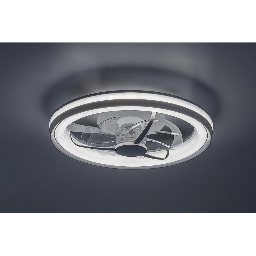 Rabalux - LED Hämardatav laeventilaator valgustiga LED/40W/230V 3000/4000/6000K Wi-Fi + kaugjuhtimispult