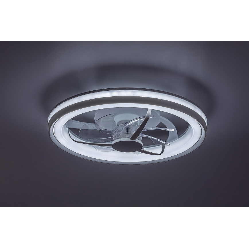 Rabalux - LED Hämardatav laeventilaator valgustiga LED/40W/230V 3000/4000/6000K Wi-Fi + kaugjuhtimispult