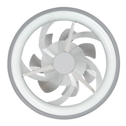 Rabalux - LED Hämardatav laeventilaator valgustiga LED/40W/230V 3000/4000/6000K Wi-Fi + kaugjuhtimispult