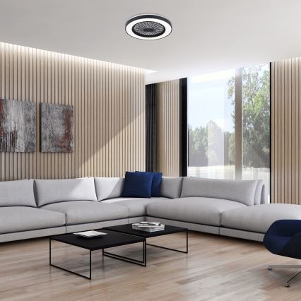 Rabalux - LED Hämardatav laeventilaator valgustiga LED/40W/230V 3000/4000/6000K Wi-Fi + kaugjuhtimispult