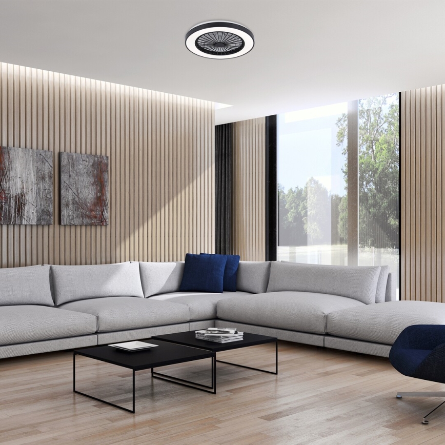 Rabalux - LED Hämardatav laeventilaator valgustiga LED/40W/230V 3000/4000/6000K Wi-Fi + kaugjuhtimispult