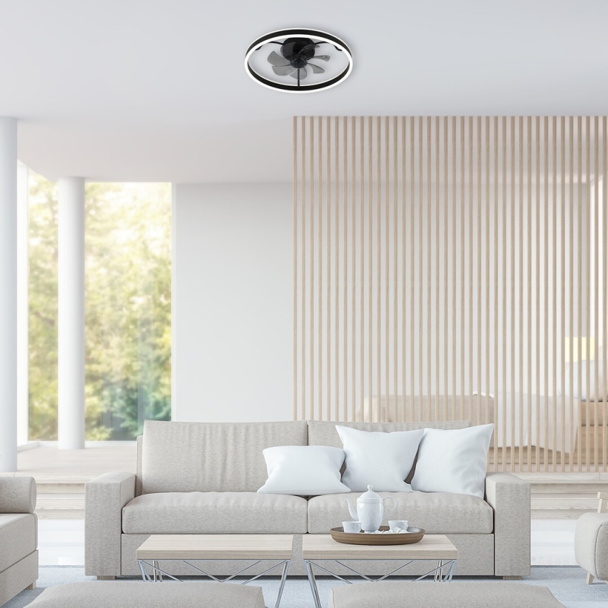 Rabalux - LED Hämardatav laeventilaator valgustiga LED/40W/230V 3000/4000/6000K Wi-Fi + kaugjuhtimispult