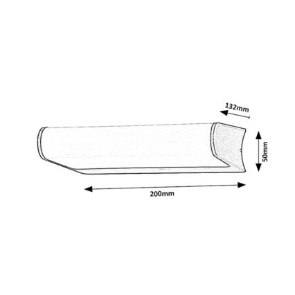 Rabalux - LED Väli seinavalgusti LED/6,5W/230V IP44