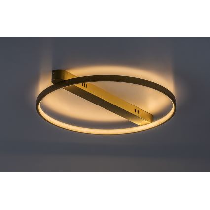 Rabalux - LED laelamp 45W/230V, 3000K, 50x55 cm, kuldne